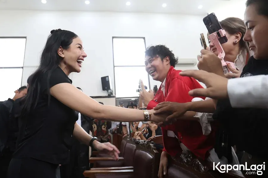 Nikita Mirzani salami sahabat © KapanLagi.com/Budy Santoso