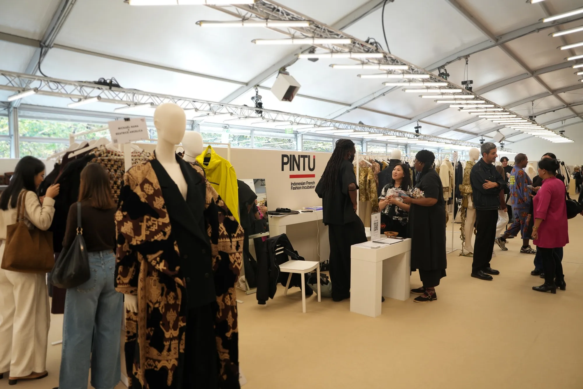 Booth PINTU Incubator di Premiere Classe 2026_. Booth PINTU Incubator di Premiere Classe 2026.