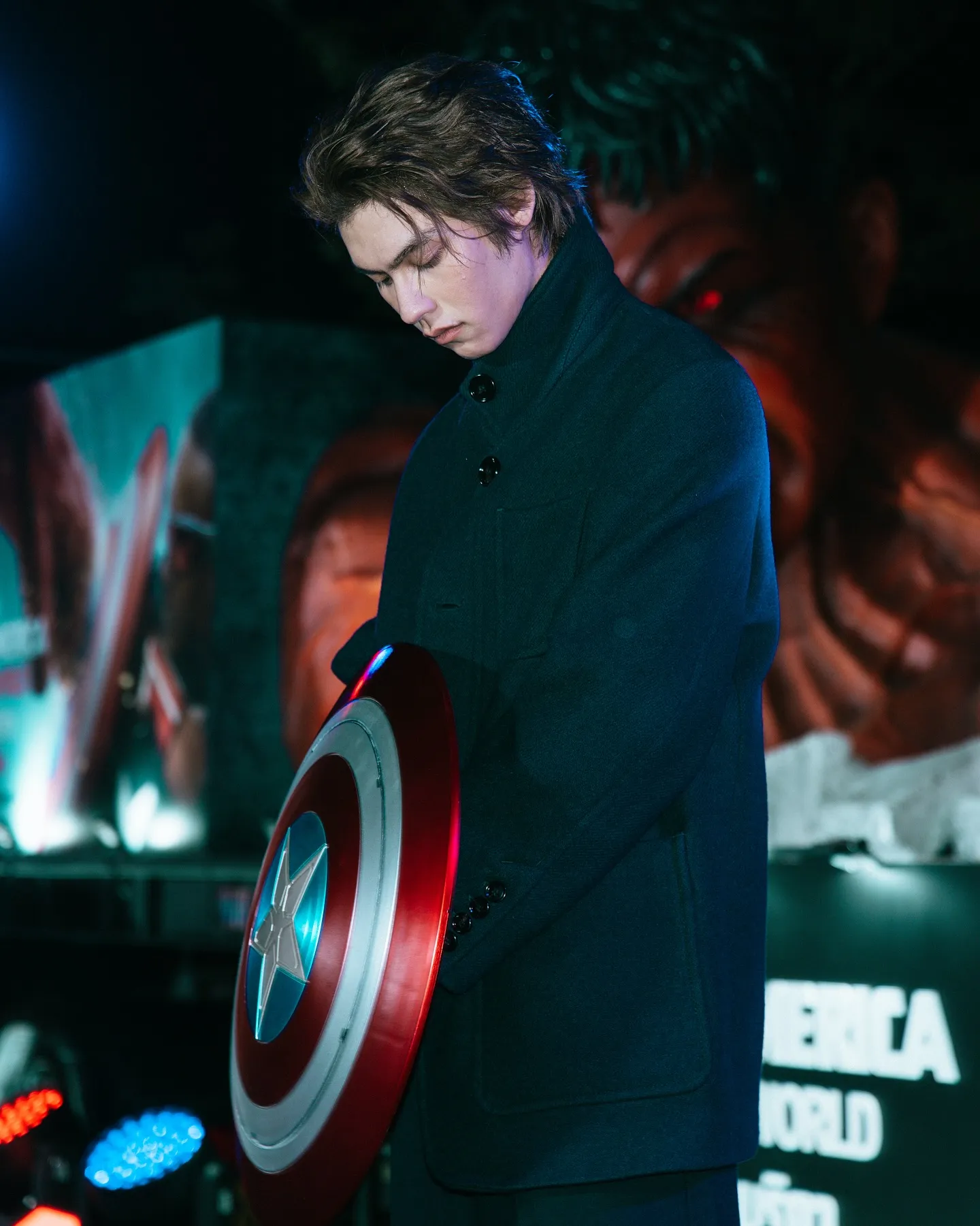 Tampil Memukau di Premiere Captain America