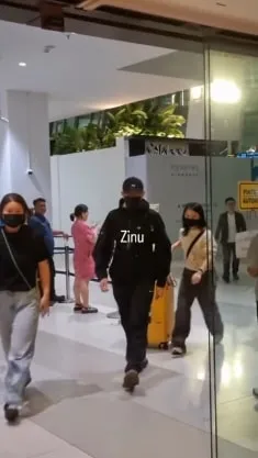 Li Xian mendarat di Jakarta/cr: Instagram @txbbth.ing