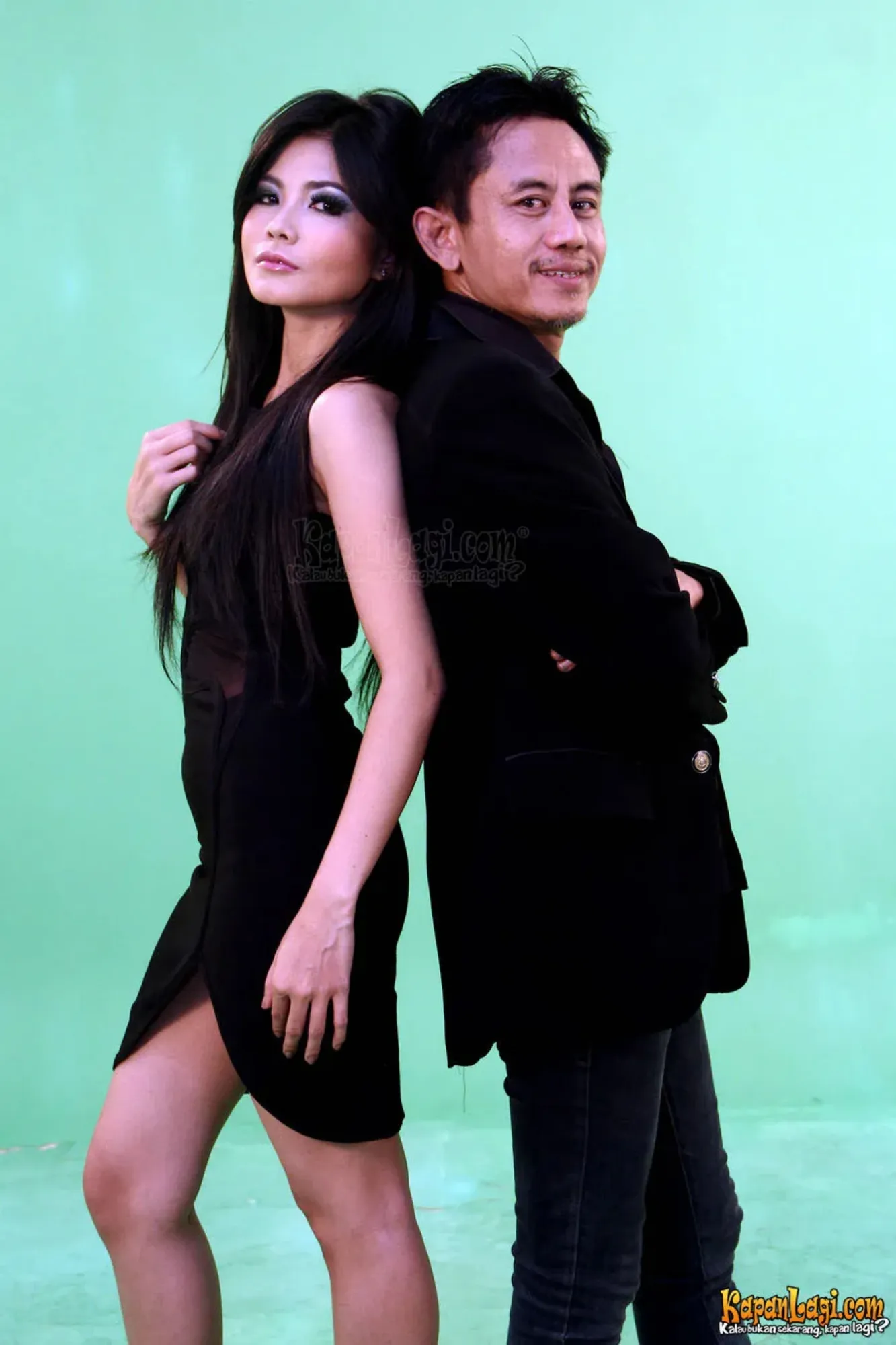 Epy Kusnandar & Karina Ranau - Credit: Dokumentasi KapanLagi.com
