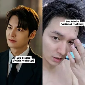 Potret Seleb Korea Versi Makeup dan No Makeup (instagram/annyeong_chinguya)