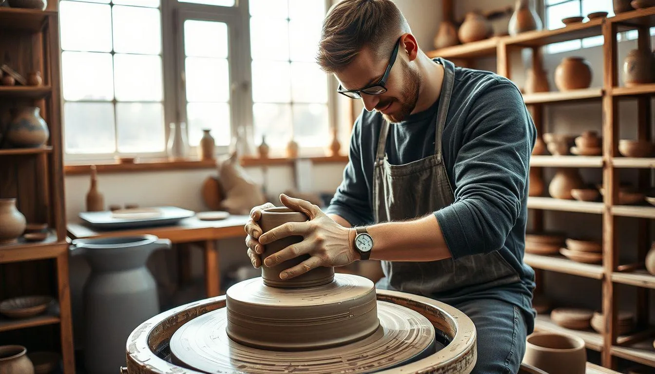 Strategi Hashtag untuk Pottery IG Caption (c) Ilustrasi AI