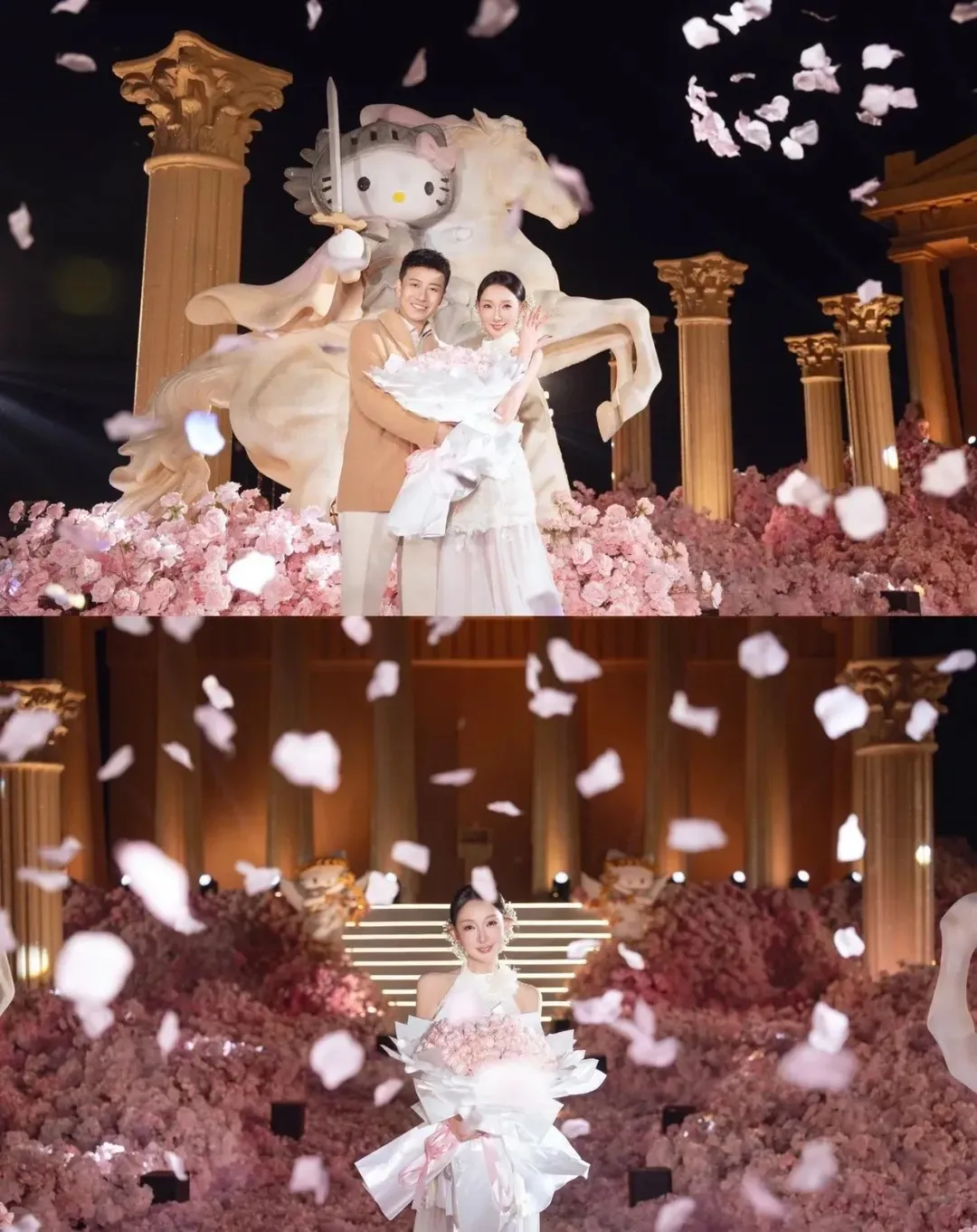 Pria di Hangzhou China bangun kuil Hello Kitty untuk lamar kekasih (credit:instagram.com/kindnessfact)