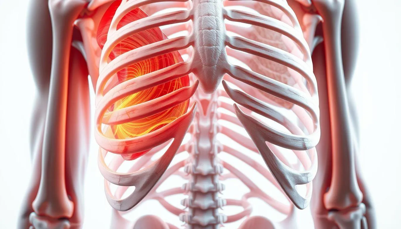 Gejala dan Tanda-Tanda Kedutan Tulang Rusuk Kiri (c) Ilustrasi AI