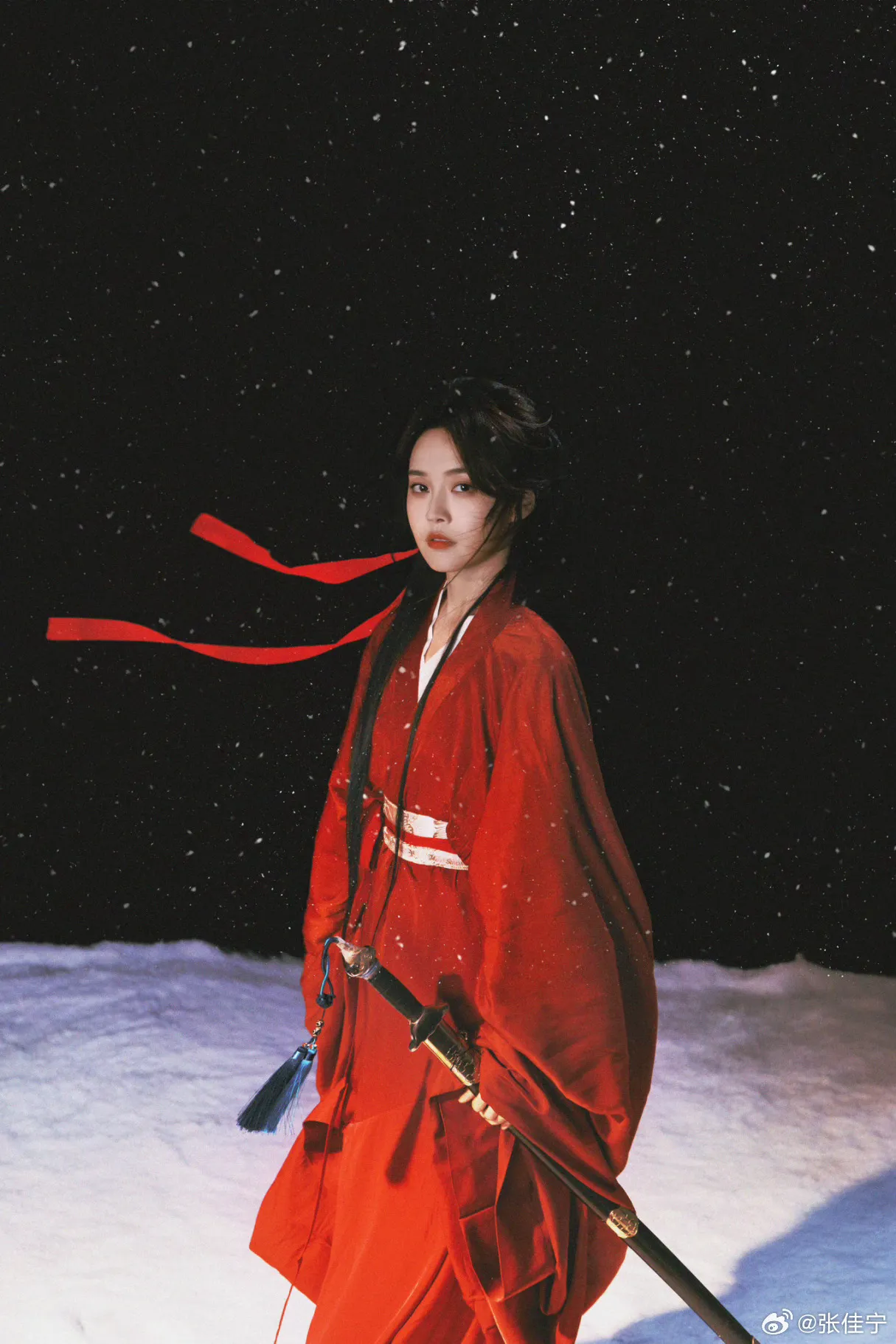 Temukan profil aktris China Karlina Zhang (credit:weibo)