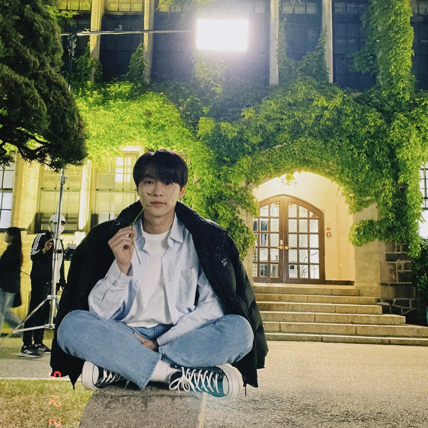 Bae In Hyuk di belakang layar/Instagram.com/inhyuk_bb