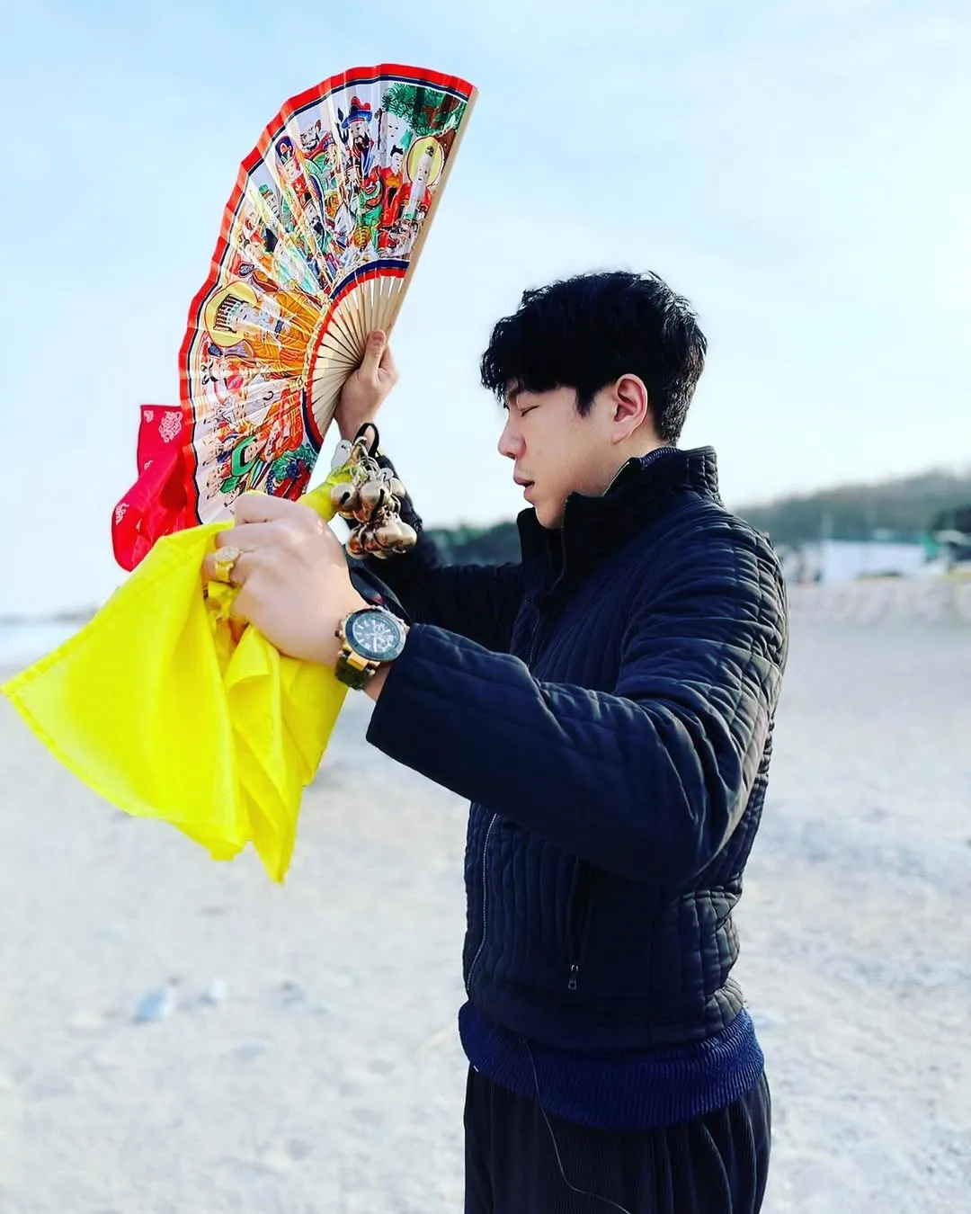 pakai kipas/Instagram @yun2339 