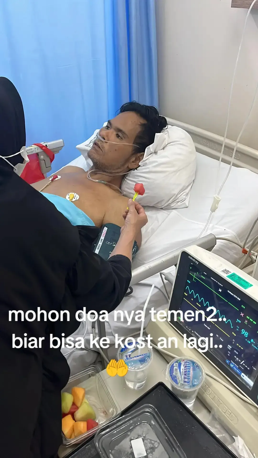 Perjuangan Fisik Fahmi Bo: Sulit Berjalan dan Penurunan Berat Badan Drastis
