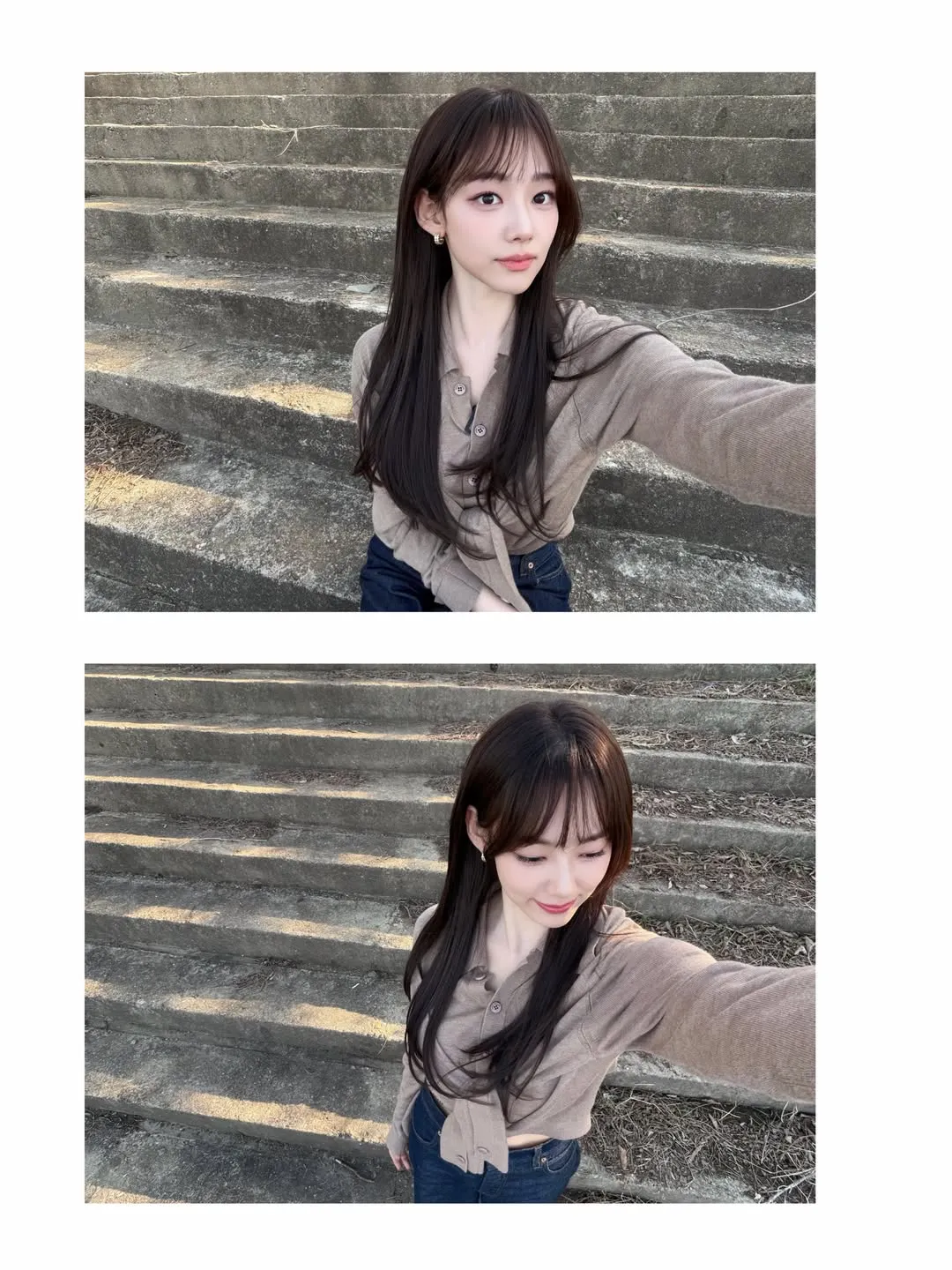 Selfie cantik Kang Mi Na / Instagram _happiness_o