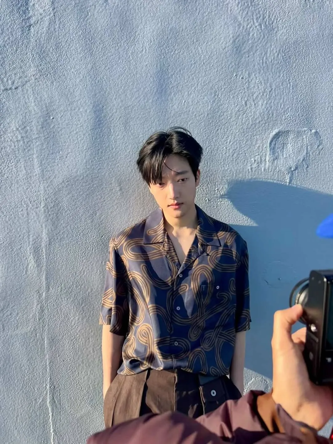 Lee Hyo Je melakukan sesi pemotretan / Instagram hj__l_4