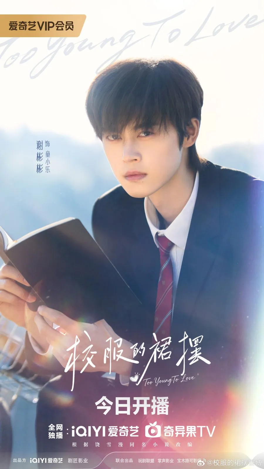 Potret Xie Bin Bin dalam poster drama (credit: MyDramaList)