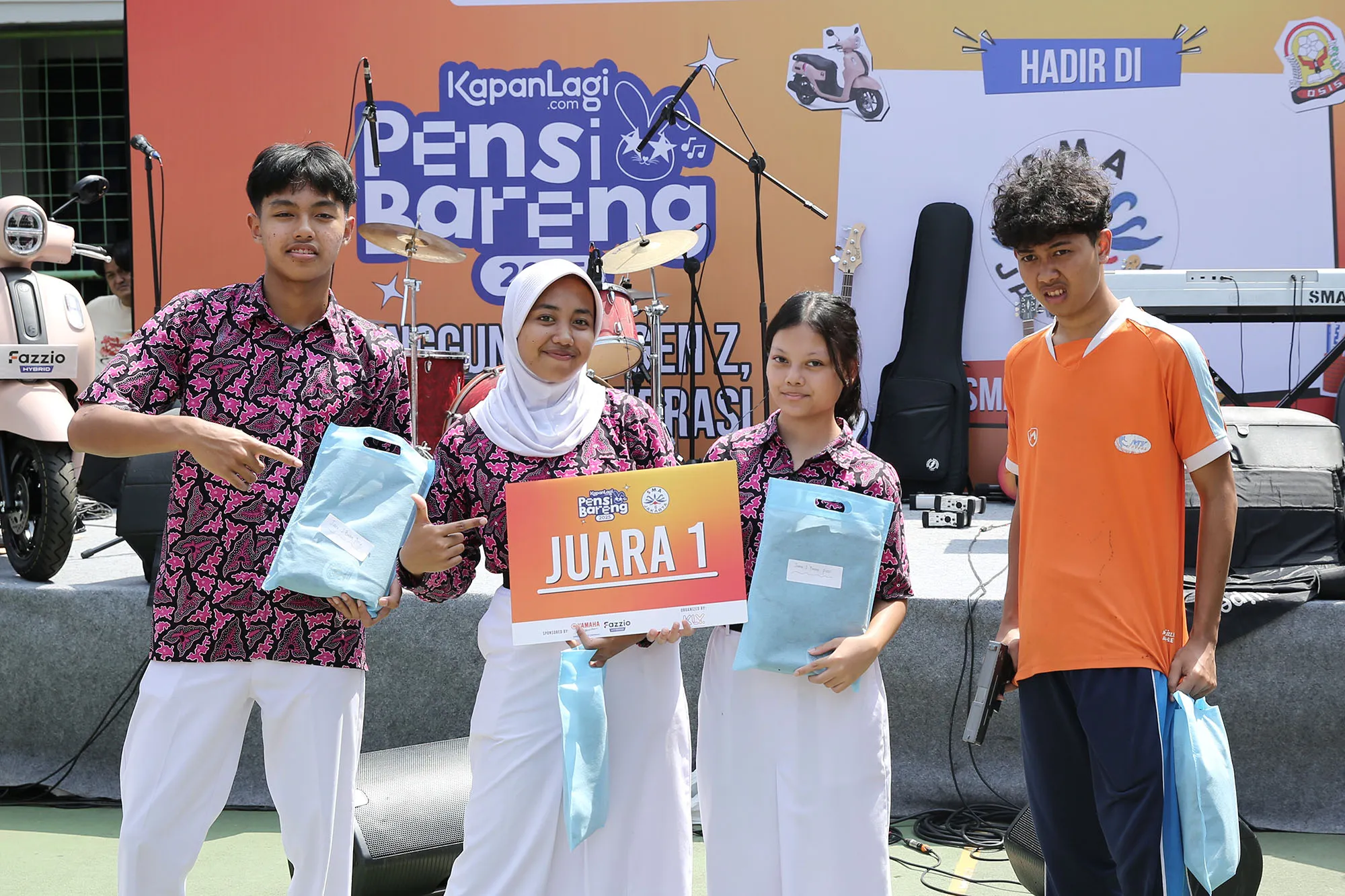 KapanLagi Pensi Bareng 2025 di SMAN 6 Jakarta (KapanLagi)
