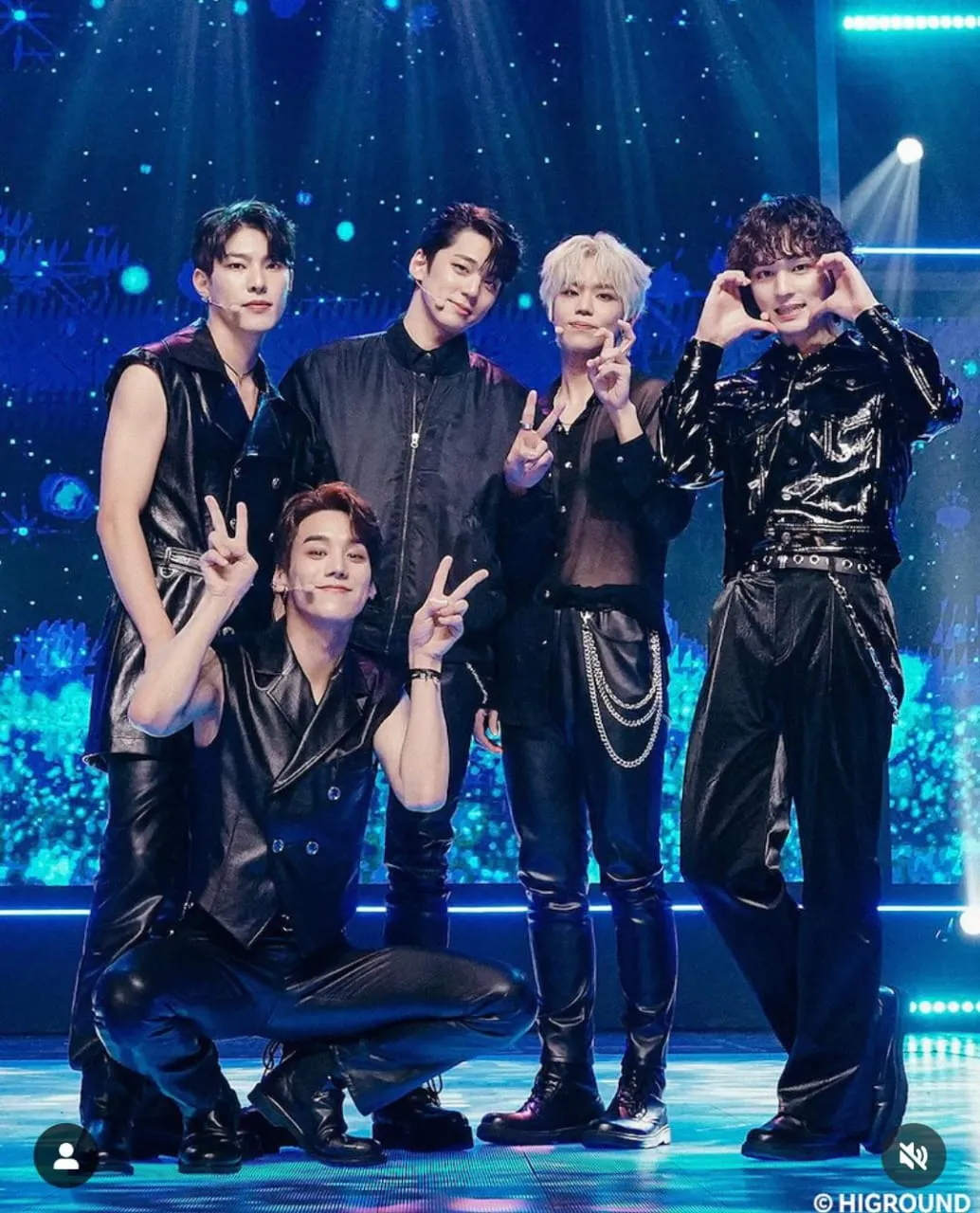 Grup Wild Animal di The Heavenly Idol (Image by soompi on Instagram)