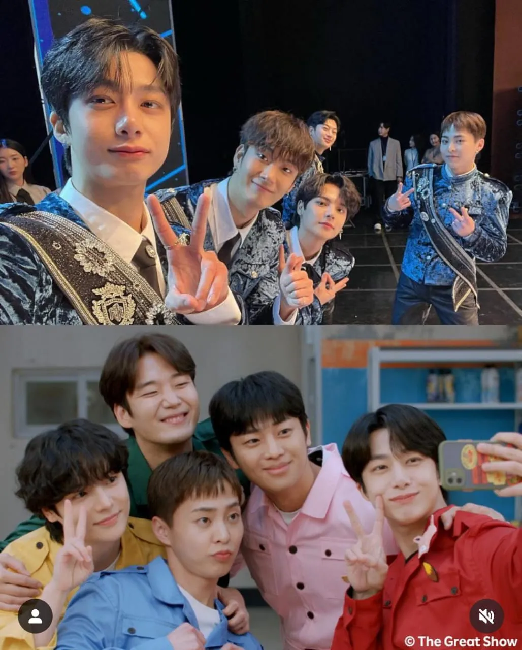 Grup Thunder Boys di CEO-dol Mart (Image by soompi on Instagram)