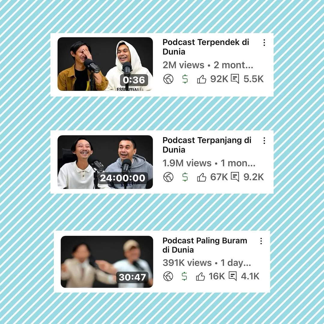 Netizen Ikut Beri Ide Podcast Unik