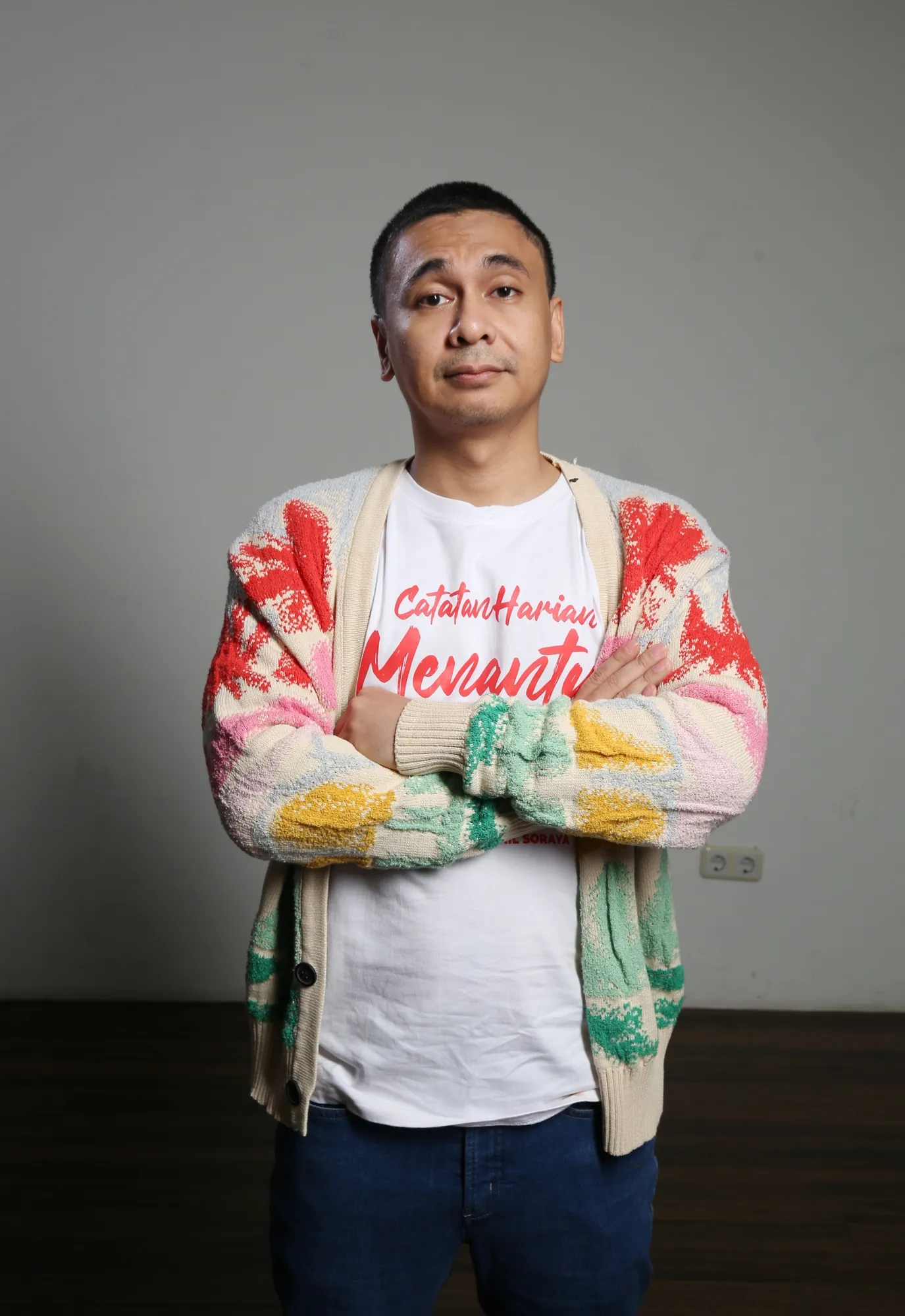 Raditya Dika curhat kena dampak Erupsi Anak Krakatau (KapanLagi/Bayu Herdianto)