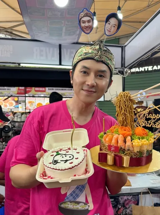 Cake Ultah Rafael Tan (cr:Instagram.com/rafaell_16)