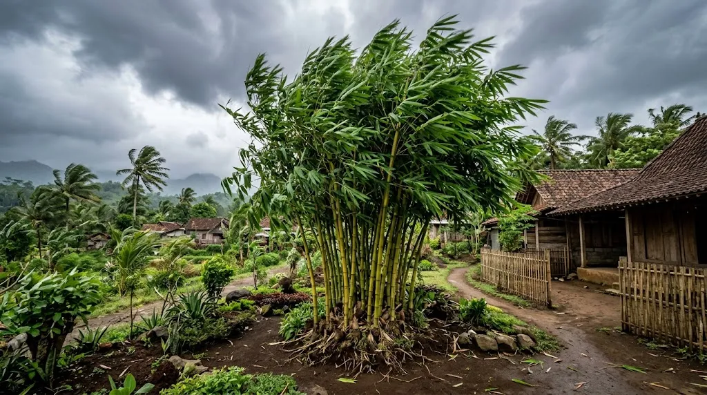 Bambu hias. [AI Generated]