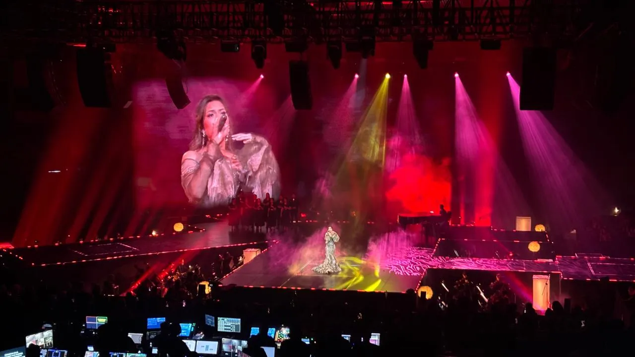Konser Raisa Hadir Dalam Empat Babak Penuh Emosi (Credit: KapanLagi/Aulia Wardah)