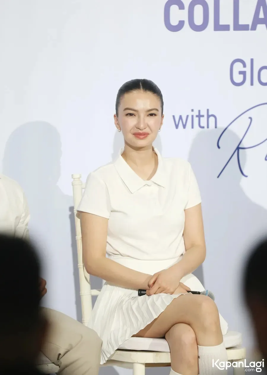 Raline Shah tersenyum manis (credit: KapanLagi.com/Budy Santoso)