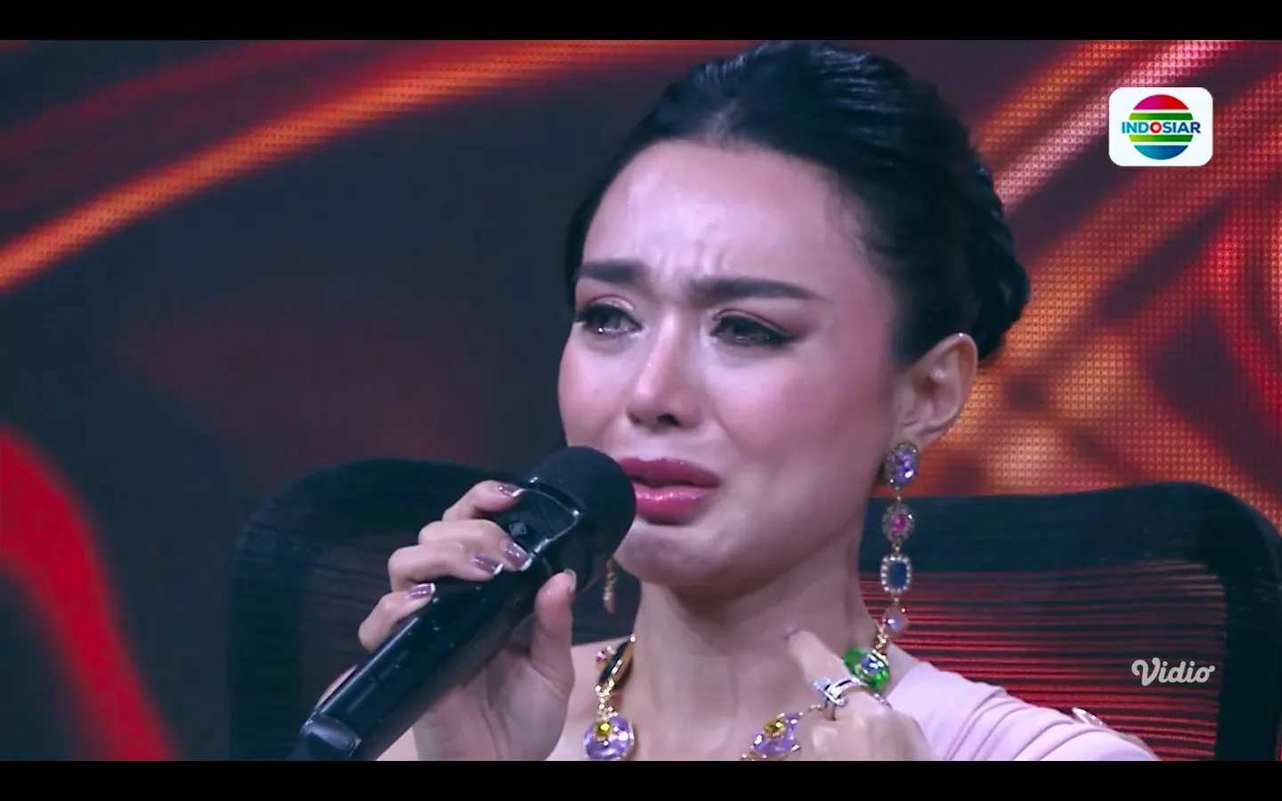 Wika Salim Menangis (credit: Indosiar)