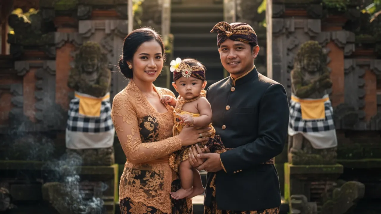 Inspirasi Rangkaian Nama Modern dengan Makna Tradisional (c) Ilustrasi AI