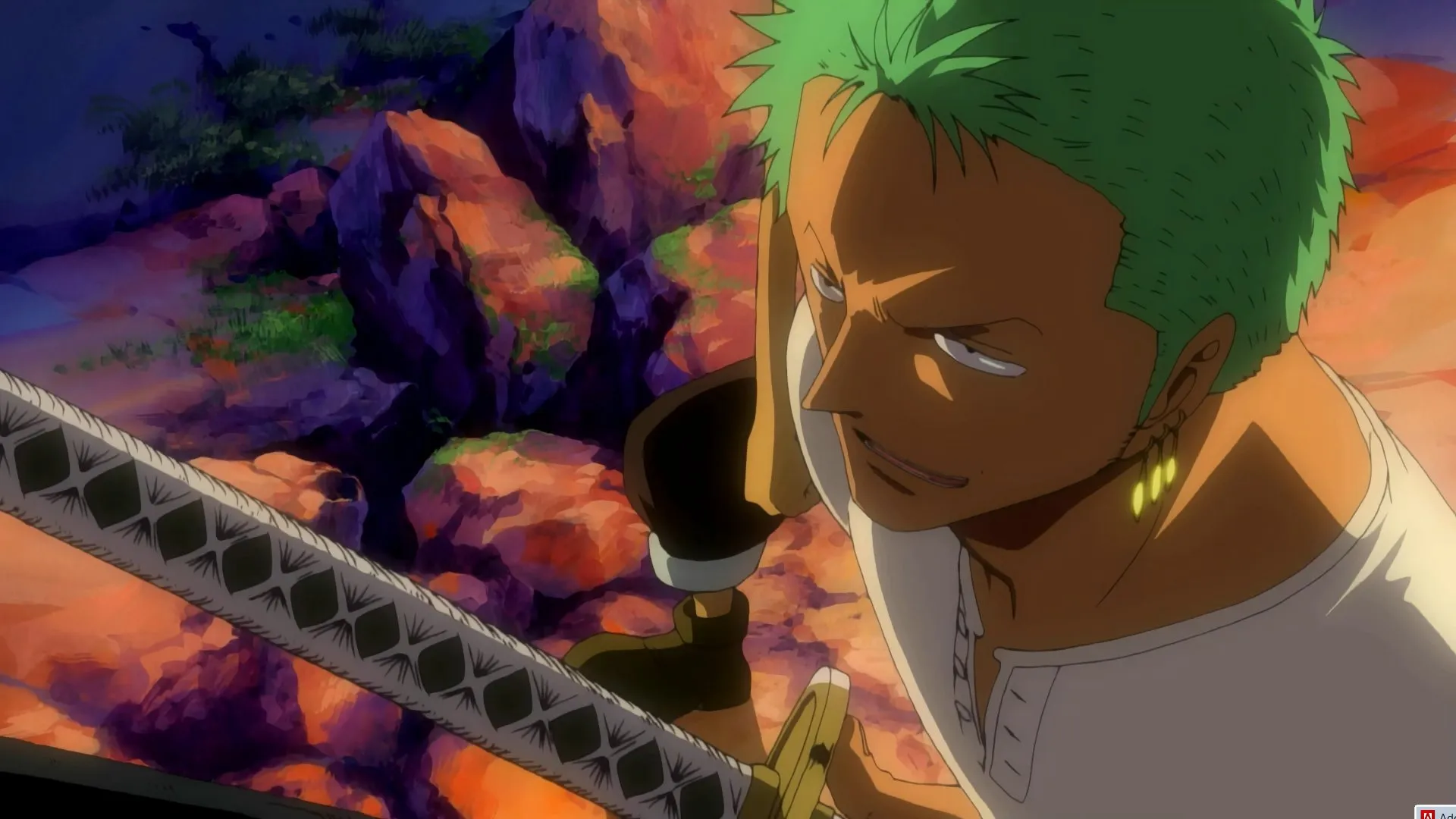 Cuplikan One Piece: The Giant Mecha Soldier of Karuki Castle (Credit: x.com/@PokemanZ0N6)