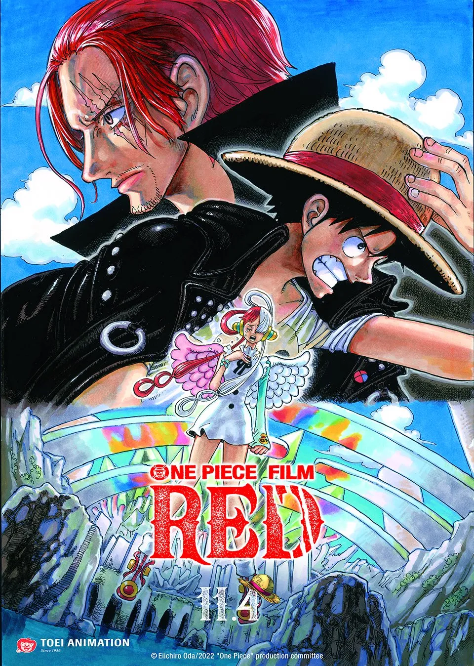 Poster Film One Piece Film: Red (Credit: x.com/@animetv_jp)