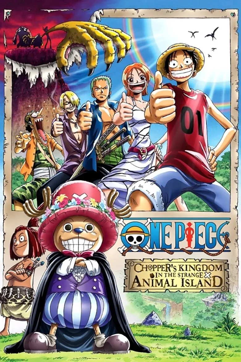 Poster Film One Piece: ChopperÃ¢ï¿½ï¿½s Kingdom on the Island of Strange Animals (Credit: x.com/@Stade12345)