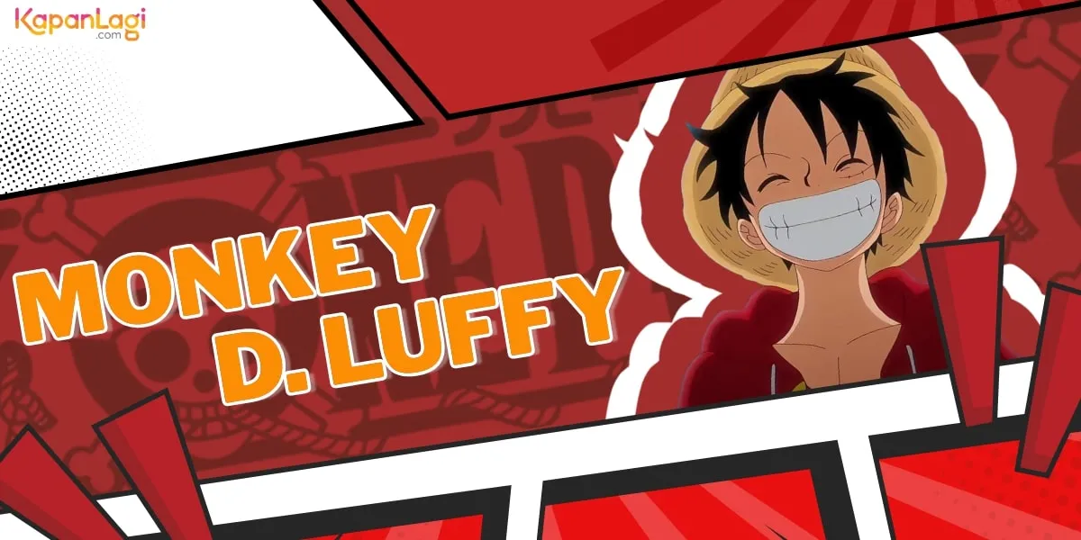Monkey D Luffy Desain by: Aura Sefiani