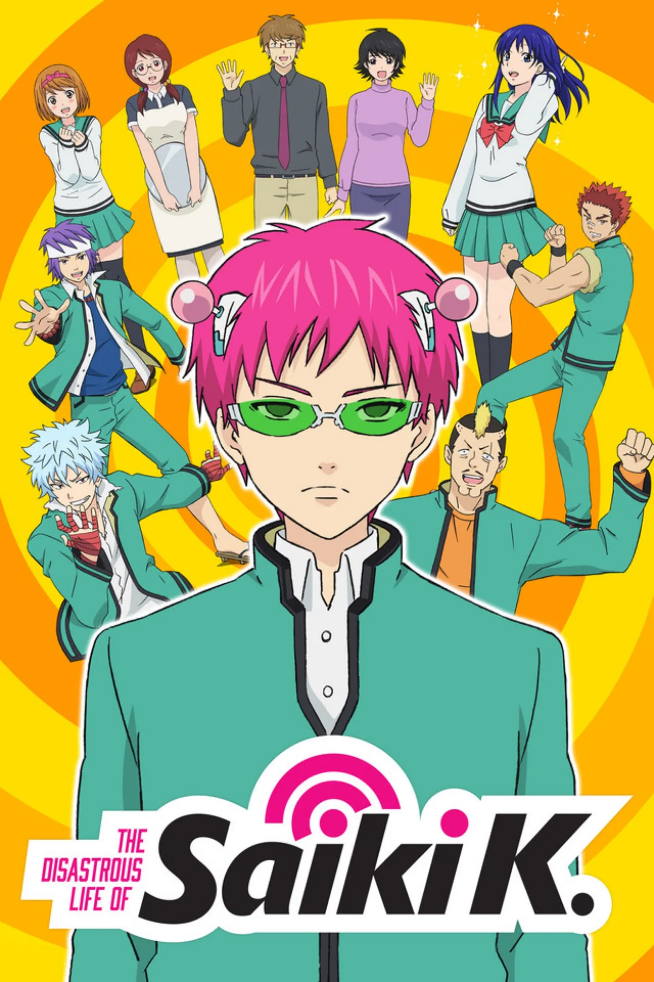 Poster Anime The Disastrous Life of Saiki K. (Credit: IMDB)