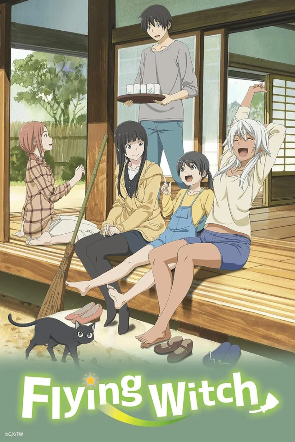 Poster anime Flying Witch (Credit: IMDB)