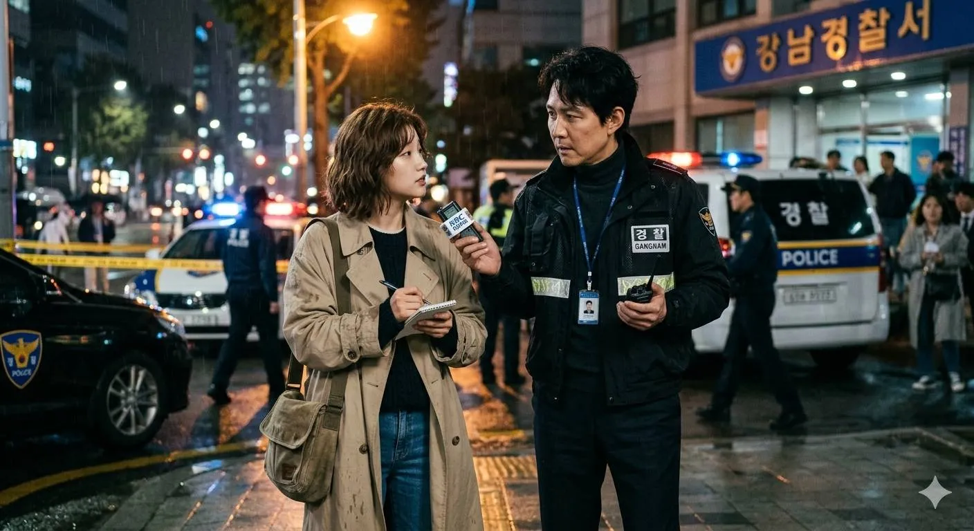 Mengapa Drama Korea Tentang Aparat Keamanan Begitu Menarik? (c) Ilustrasi AI