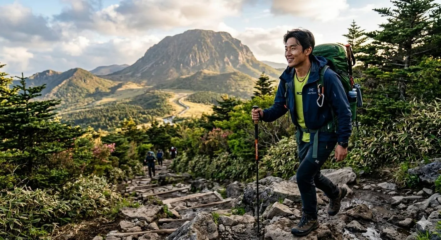 Platform Streaming untuk Menonton Drama Pendaki Gunung (c) Ilustrasi AI
