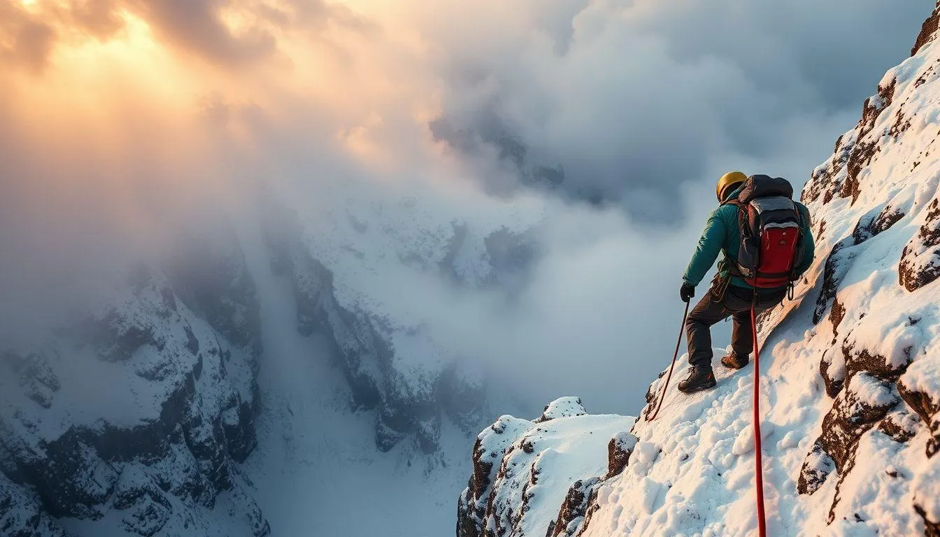 Tips Menikmati Drama Korea Tentang Pendaki Gunung (c) Ilustrasi AI
