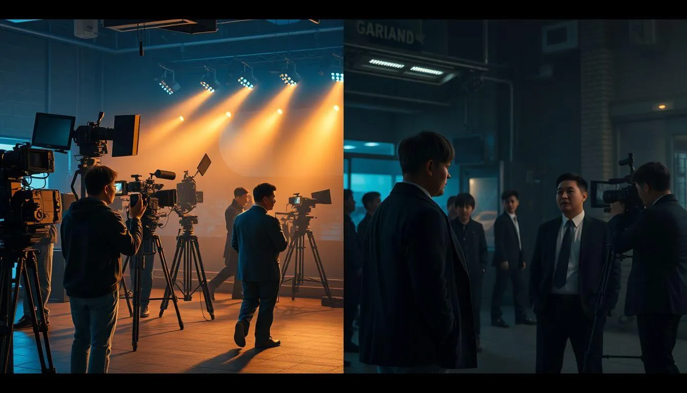 Perbedaan Drama Korea Mafia dengan Film Gangster Korea (c) Ilustrasi AI