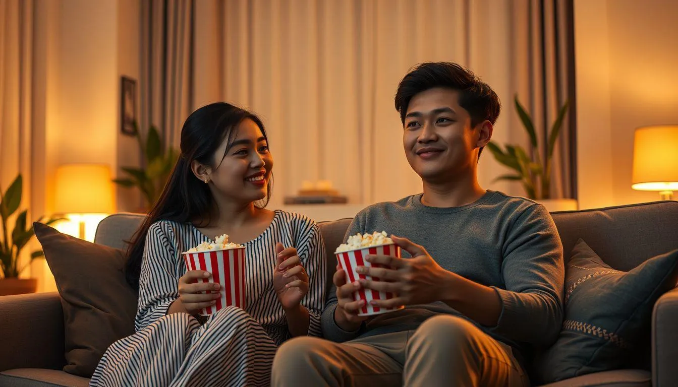 Kenapa Drama Korea Cocok untuk Quality Time Bareng Crush (c) Ilustrasi AI