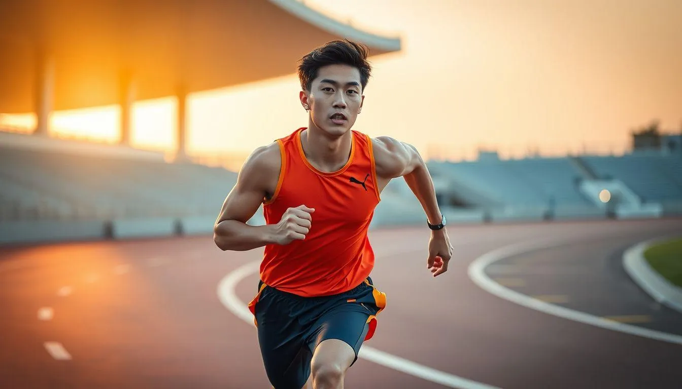 Mengapa Drama Korea Tentang Atlet Lari Selalu Menarik? (c) Ilustrasi AI