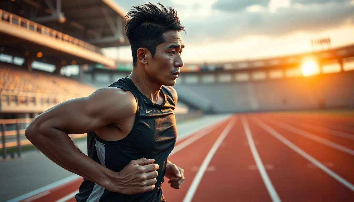 Pesan Inspiratif dari Drama Atlet Lari (c) Ilustrasi AI