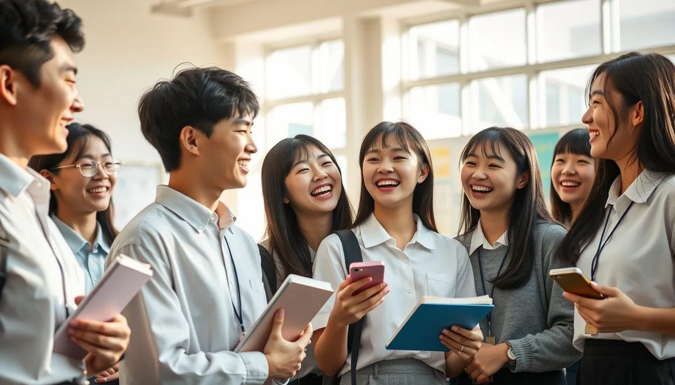 Mengapa Drama Korea Komedi Sekolah Cocok untuk Anak SMA? (c) Ilustrasi AI