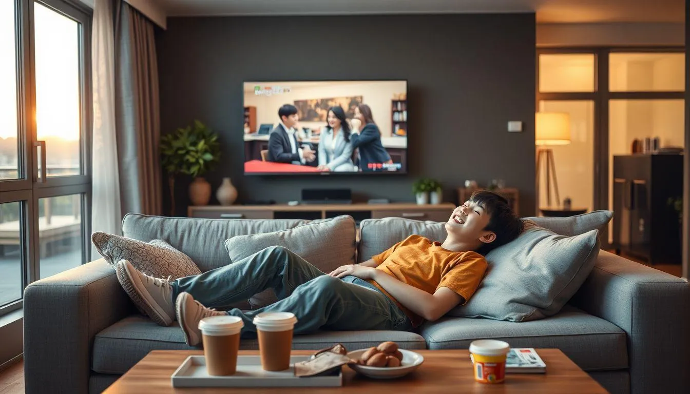 Kenapa Drama Korea Komedi Cocok Ditonton Saat Capek Sekolah? (c) Ilustrasi AI