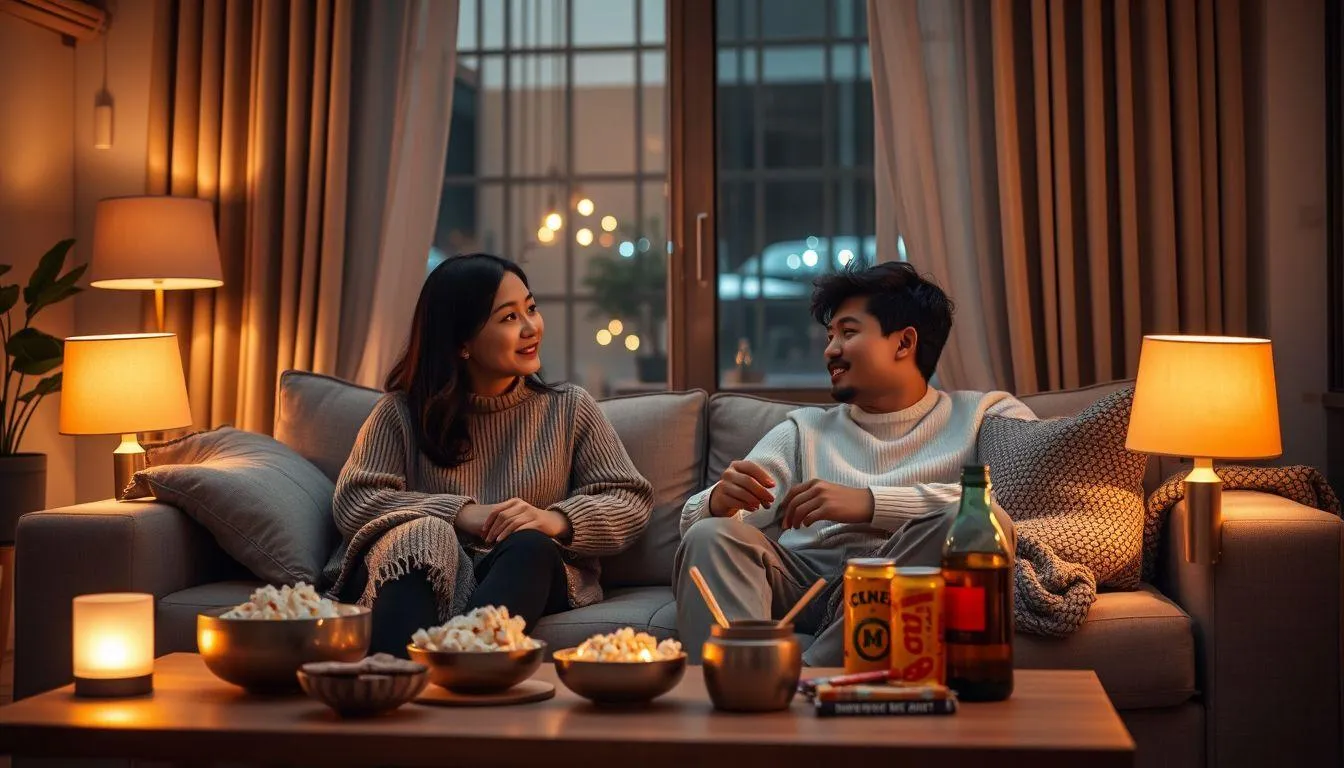 Tips Menonton Drama Korea Melodrama Bareng Pacar (c) Ilustrasi AI