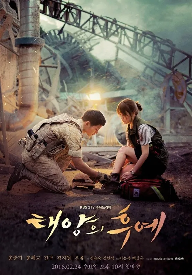 Descendants of the Sun: Romansa di Tengah Misi Kemanusiaan (c) mydramalist.com