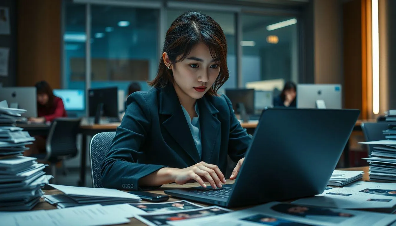 Alasan Drama Korea Bertema Jurnalistik Layak Ditonton (c) Ilustrasi AI