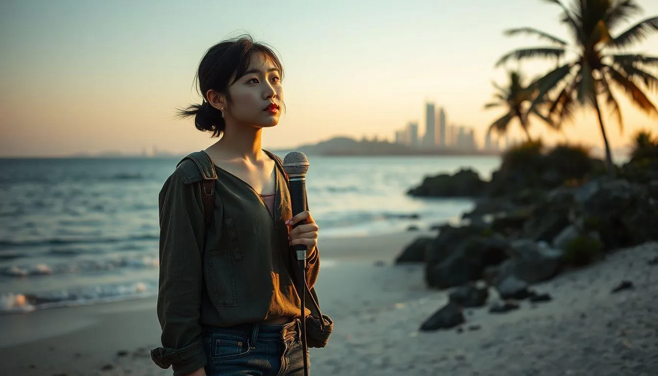 Drama Korea Tentang Perjalanan Menjadi Penyanyi Populer (c) Ilustrasi AI