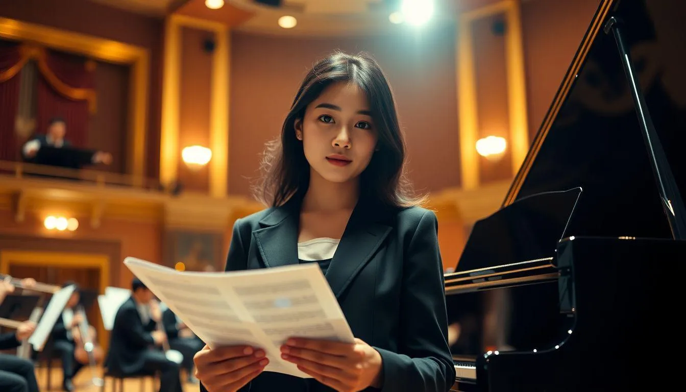 Tips Memilih Drama Korea Tentang Musik yang Sesuai Seleramu (c) Ilustrasi AI