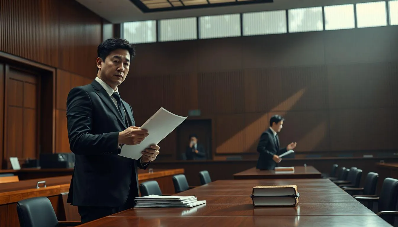 Mengapa Drama Korea tentang Pengacara Thriller Begitu Menarik? (c) Ilustrasi AI