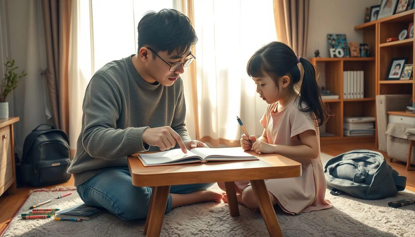 Mengapa Drama Korea Tentang Perjuangan Single Dad Selalu Menyentuh Hati (c) Ilustrasi AI