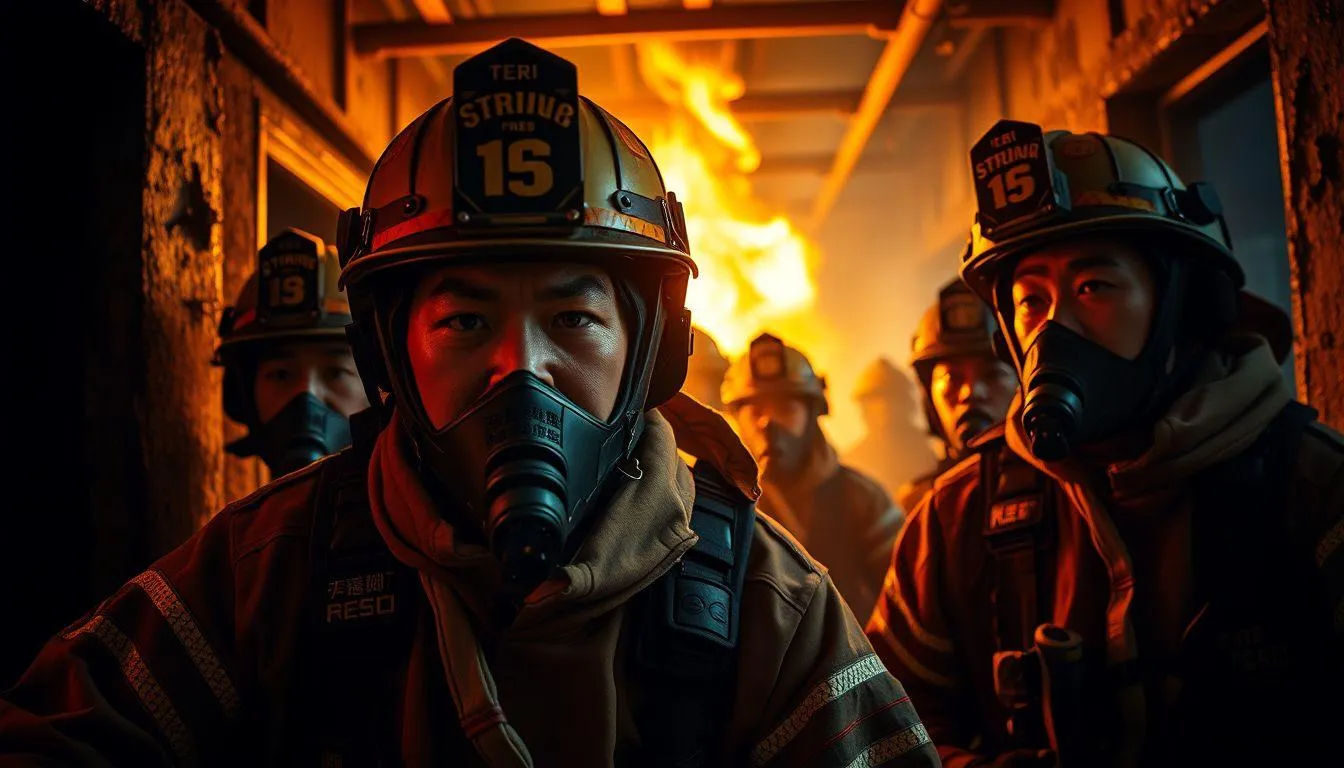 Mengapa Drama Pemadam Kebakaran Begitu Menarik dan Menegangkan? (c) Ilustrasi AI